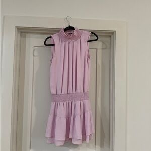 Krisa Lavender Mini Dress